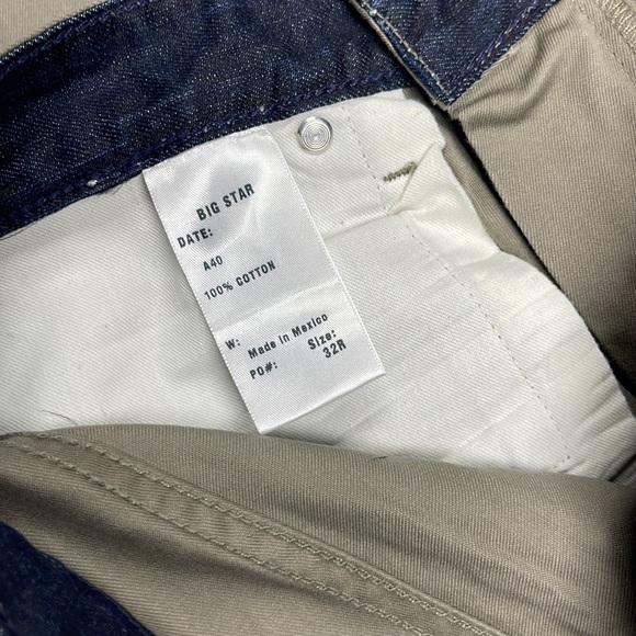 Big Star Jeans, Color More Like Khaki Light Green - Picture 4 of 9